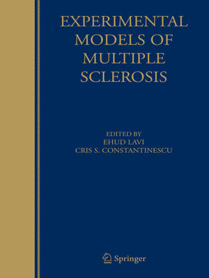 cover image of Experimental Models of Multiple Sclerosis
